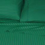 300 Thread Count Egyptian Cotton Sateen Stripe Bed Sheet Set - Egyptian Cotton Sheet Set by Superior Brand