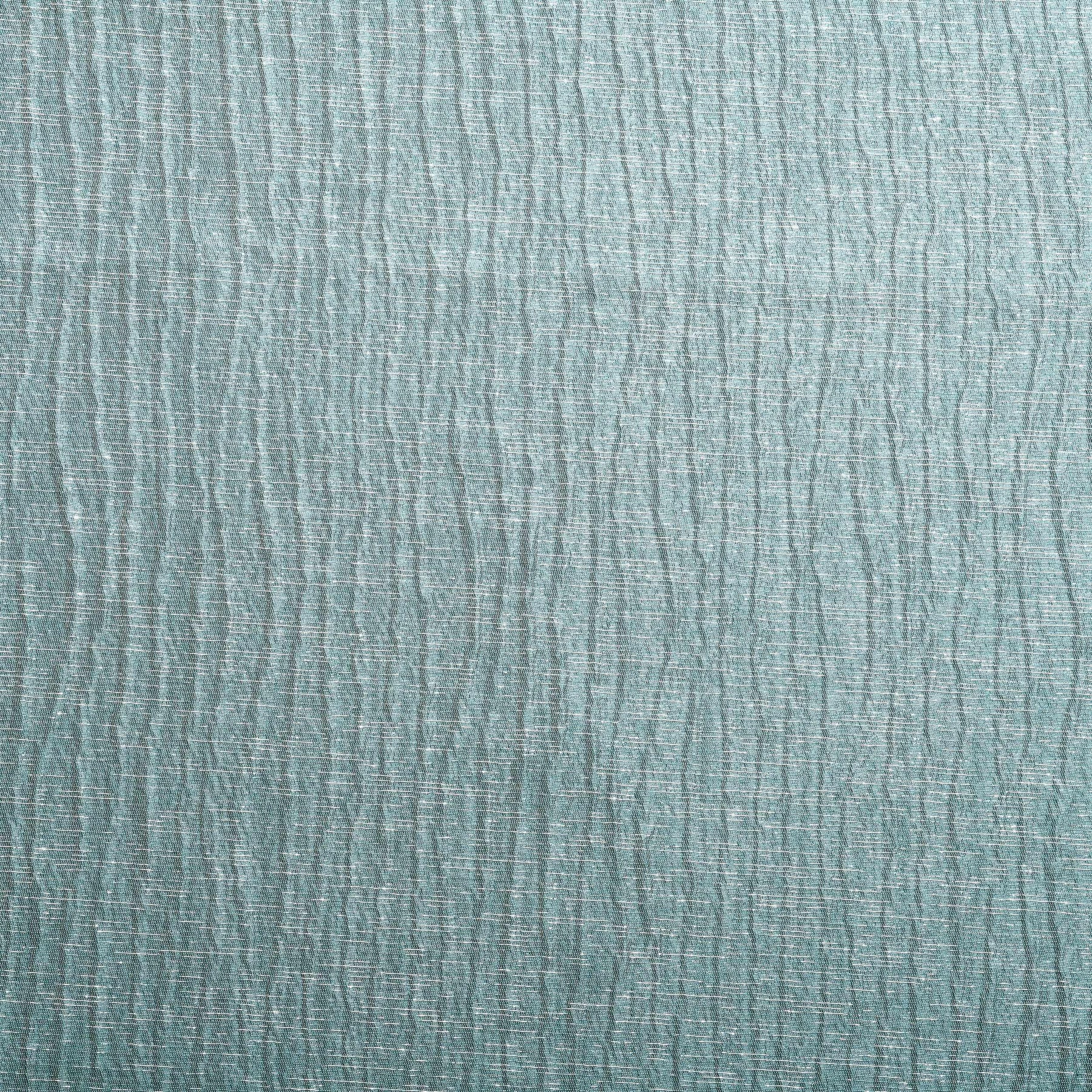 Metallic Jacquard 2-Piece Grommet Curtain Panel Set - Sea Foam