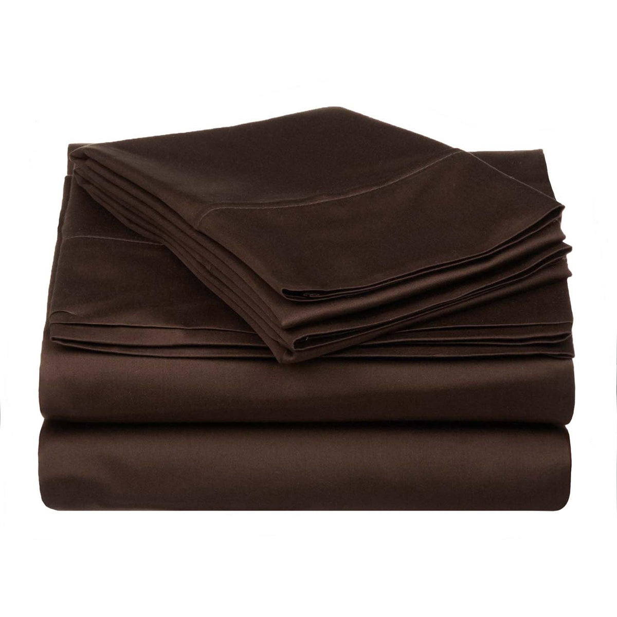  Superior Egyptian Cotton 530 Thread Count Solid Sheet Set - Charcoal