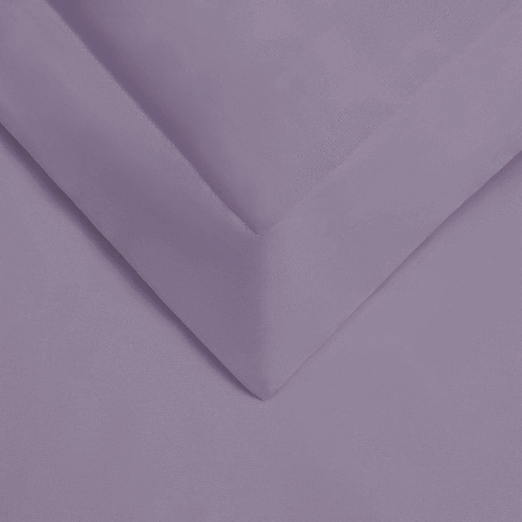  Superior Premium Egyptian Cotton 530 Thread Count Solid Duvet Cover Set - Lavender