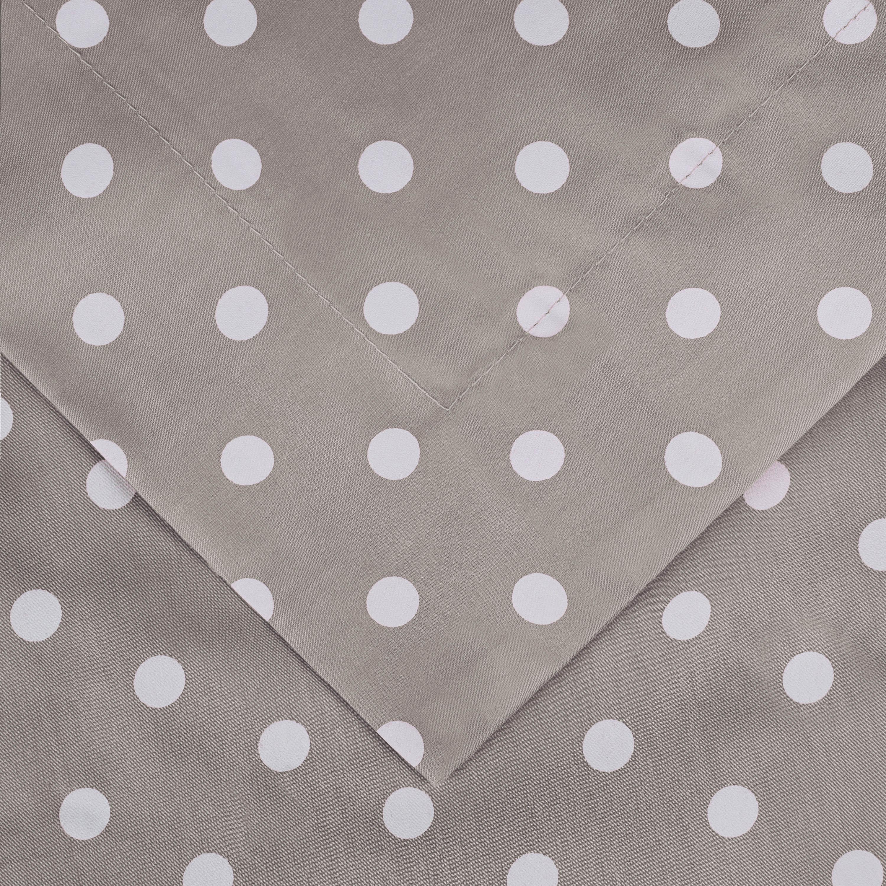 Cotton Blend 600 Thread Count Polka Dot Duvet Cover Set - Duvet Cover Set by Superior Brand
