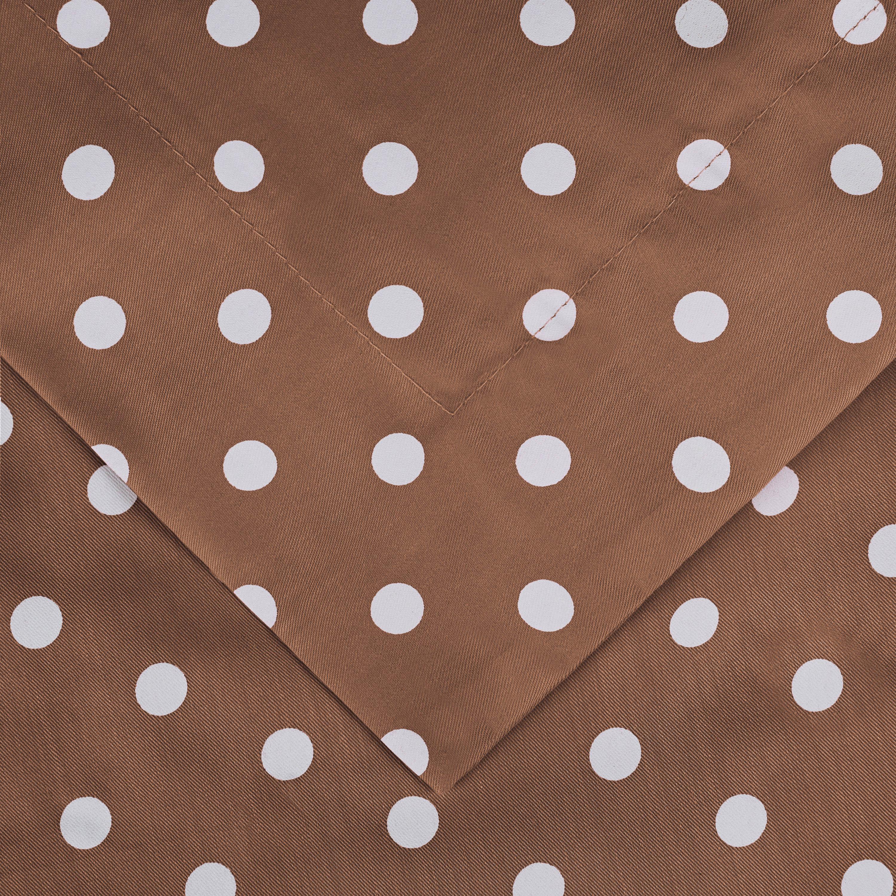 Cotton Blend 600 Thread Count Polka Dot Duvet Cover Set - Duvet Cover Set by Superior Brand