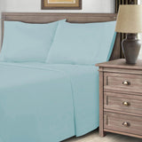 600 Thread Count Cotton Blend Bed Sheet Set Solid Deep Pocket - Sheet Set by Superior Brand