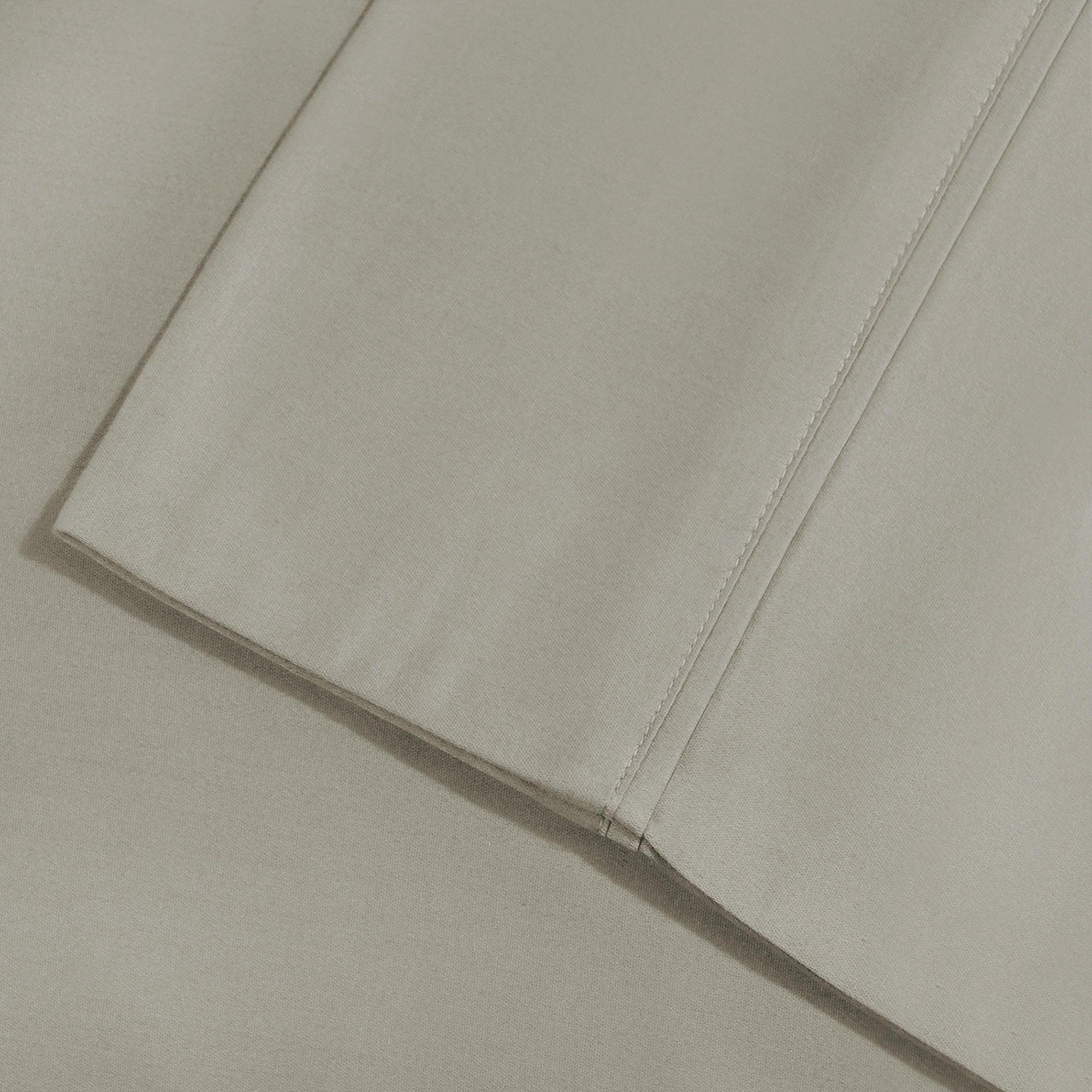 600 Thread Count Cotton Blend Bed Sheet Set Solid Deep Pocket - Sheet Set by Superior Brand