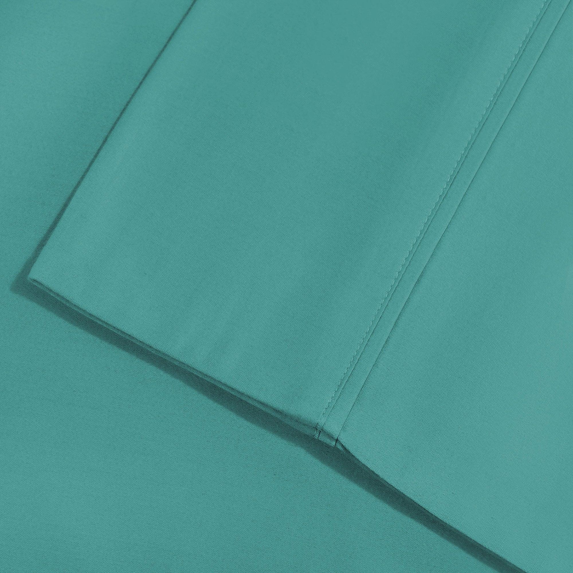 600 Thread Count Cotton Blend Bed Sheet Set Solid Deep Pocket - Sheet Set by Superior Brand