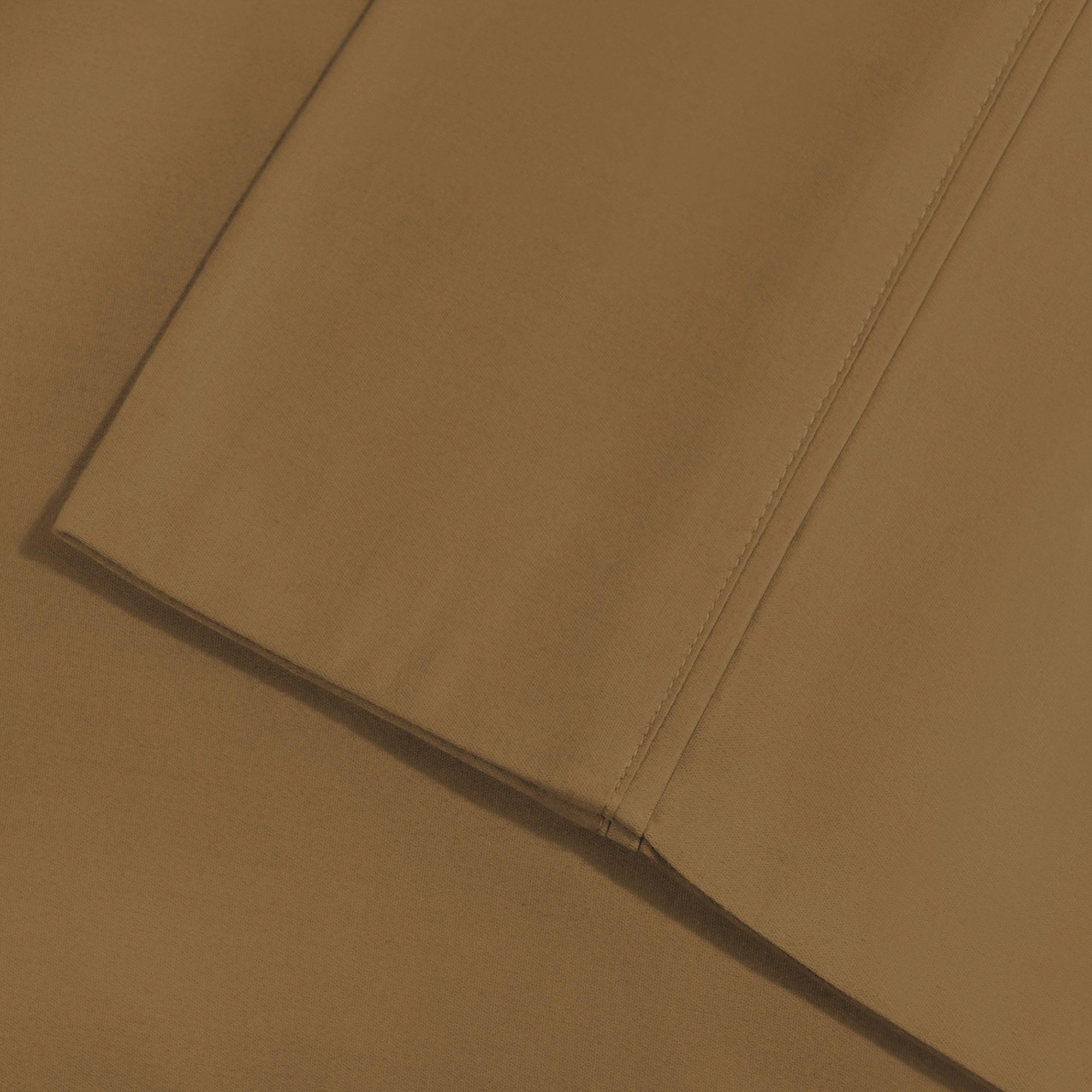 600 Thread Count Cotton Blend Bed Sheet Set Solid Deep Pocket - Sheet Set by Superior Brand