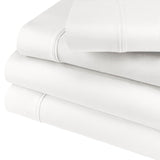600 Thread Count Cotton Blend Bed Sheet Set Solid Deep Pocket - Sheet Set by Superior Brand