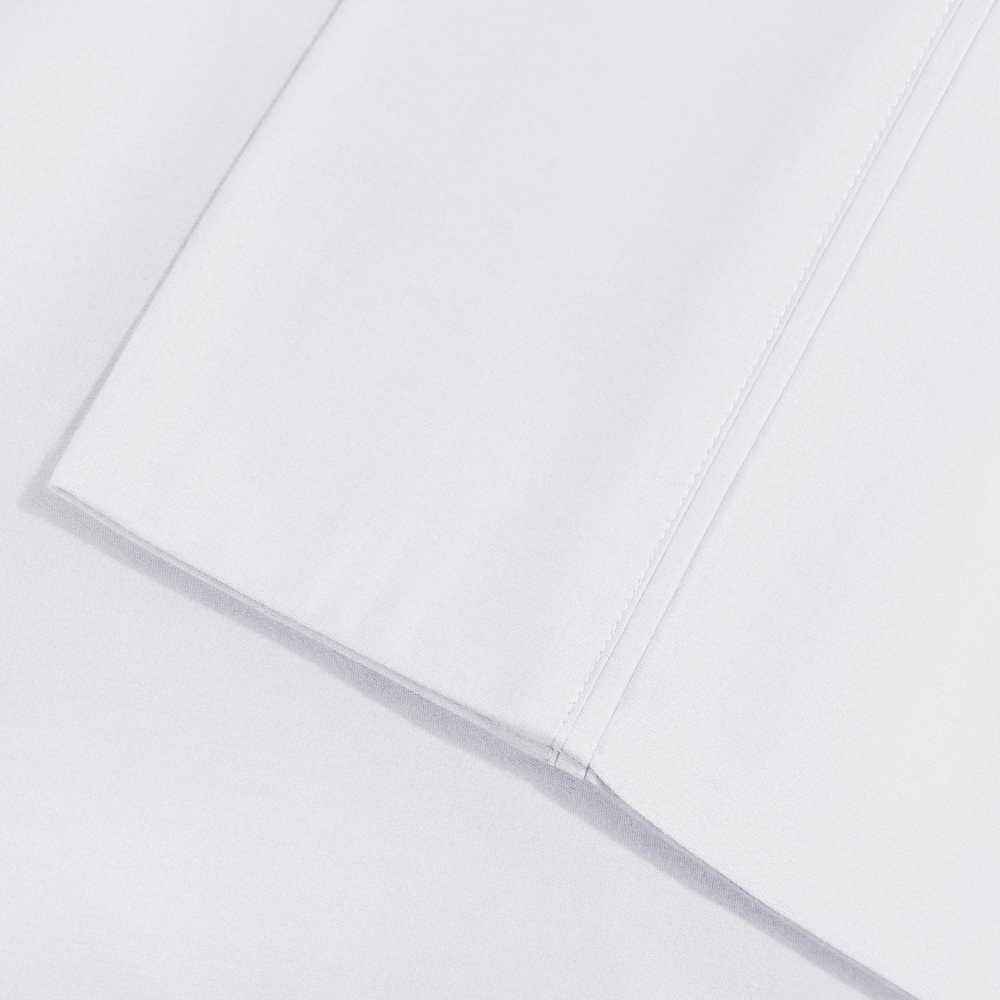 600 Thread Count Cotton Blend Bed Sheet Set Solid Deep Pocket - Sheet Set by Superior Brand