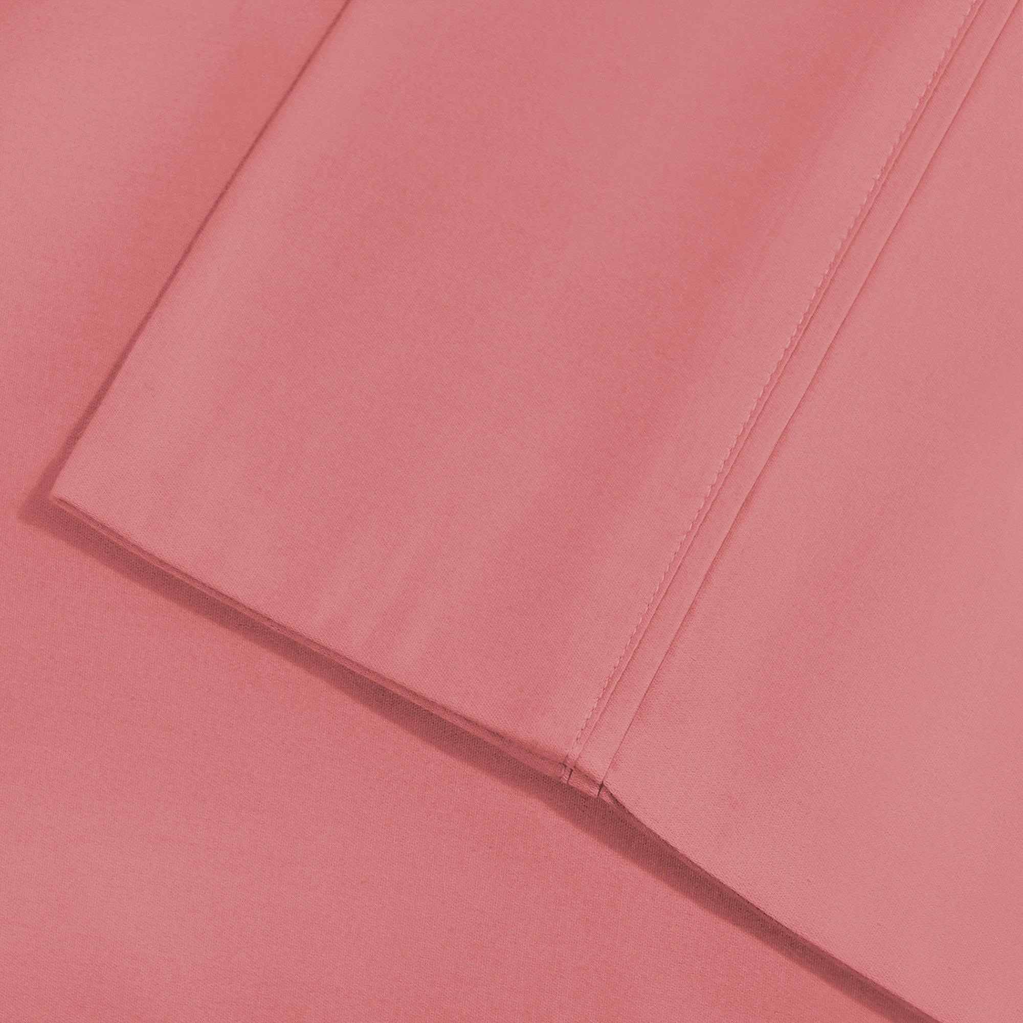 600 Thread Count Cotton Blend Bed Sheet Set Solid Deep Pocket - Sheet Set by Superior Brand