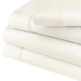 600 Thread Count Cotton Blend Bed Sheet Set Solid Deep Pocket - Sheet Set by Superior Brand