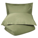 Cotton Blend 600 Thread Count Solid Duvet Cover Set - Duvet Cover Set by Superior Brand