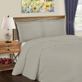 Cotton Blend 600 Thread Count Solid Duvet Cover Set - Duvet Cover Set by Superior Brand