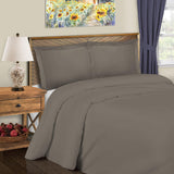 Cotton Blend 600 Thread Count Solid Duvet Cover Set - Duvet Cover Set by Superior Brand