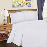 Cotton Blend 600 Thread Count Solid Duvet Cover Set - Duvet Cover Set by Superior Brand