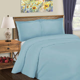 Cotton Blend 600 Thread Count Solid Duvet Cover Set - Duvet Cover Set by Superior Brand