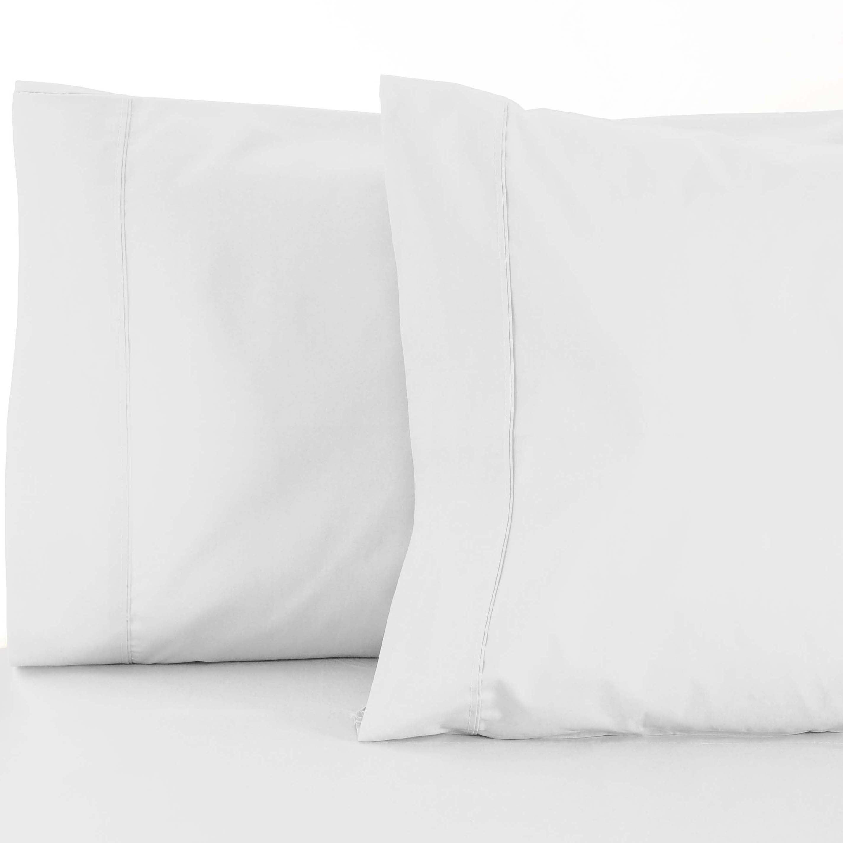 Cotton Blend 600 Thread Count Solid Pillowcase Set of 2 - Pillowcases by Superior Brand