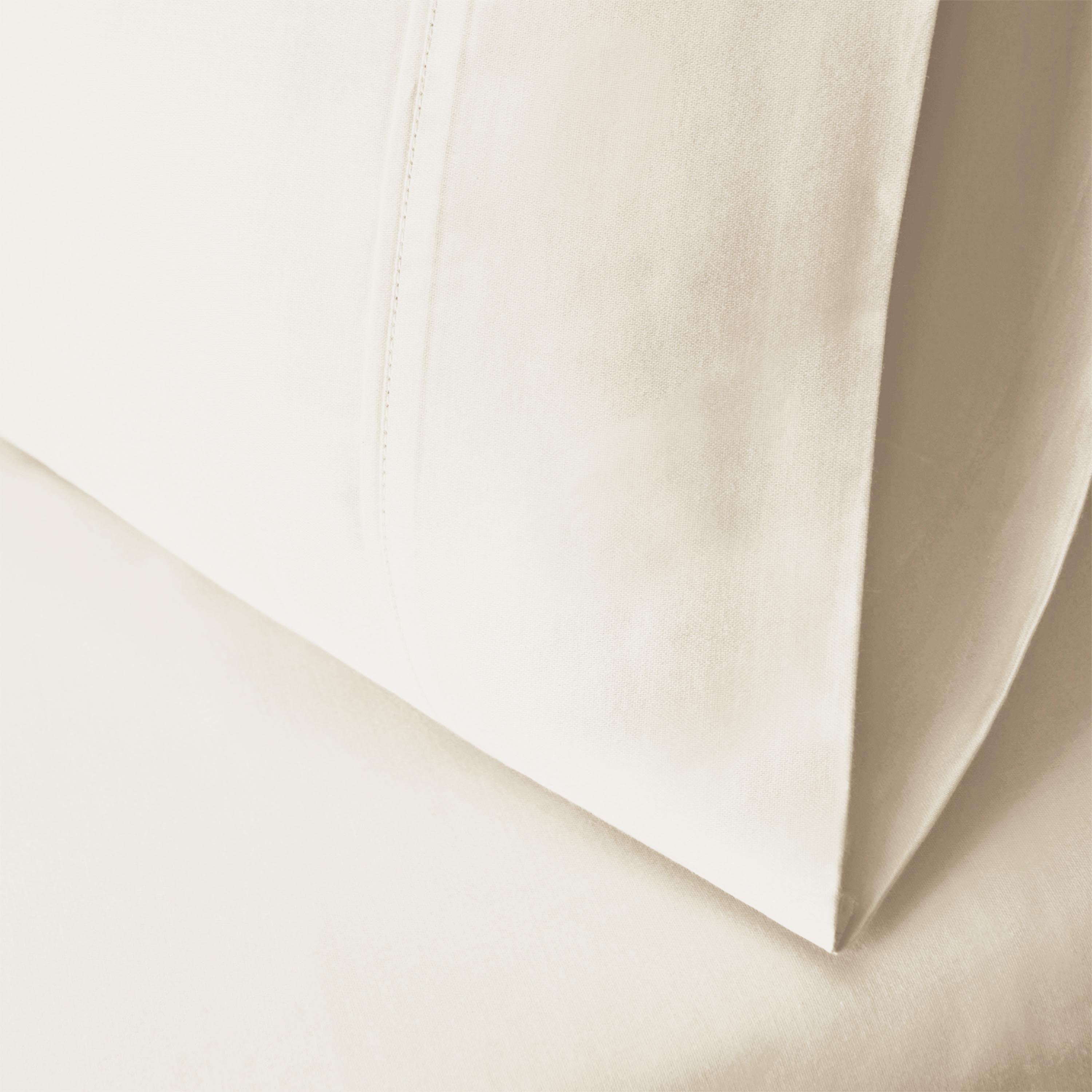 Cotton Blend 600 Thread Count Solid Pillowcase Set of 2 - Pillowcases by Superior Brand