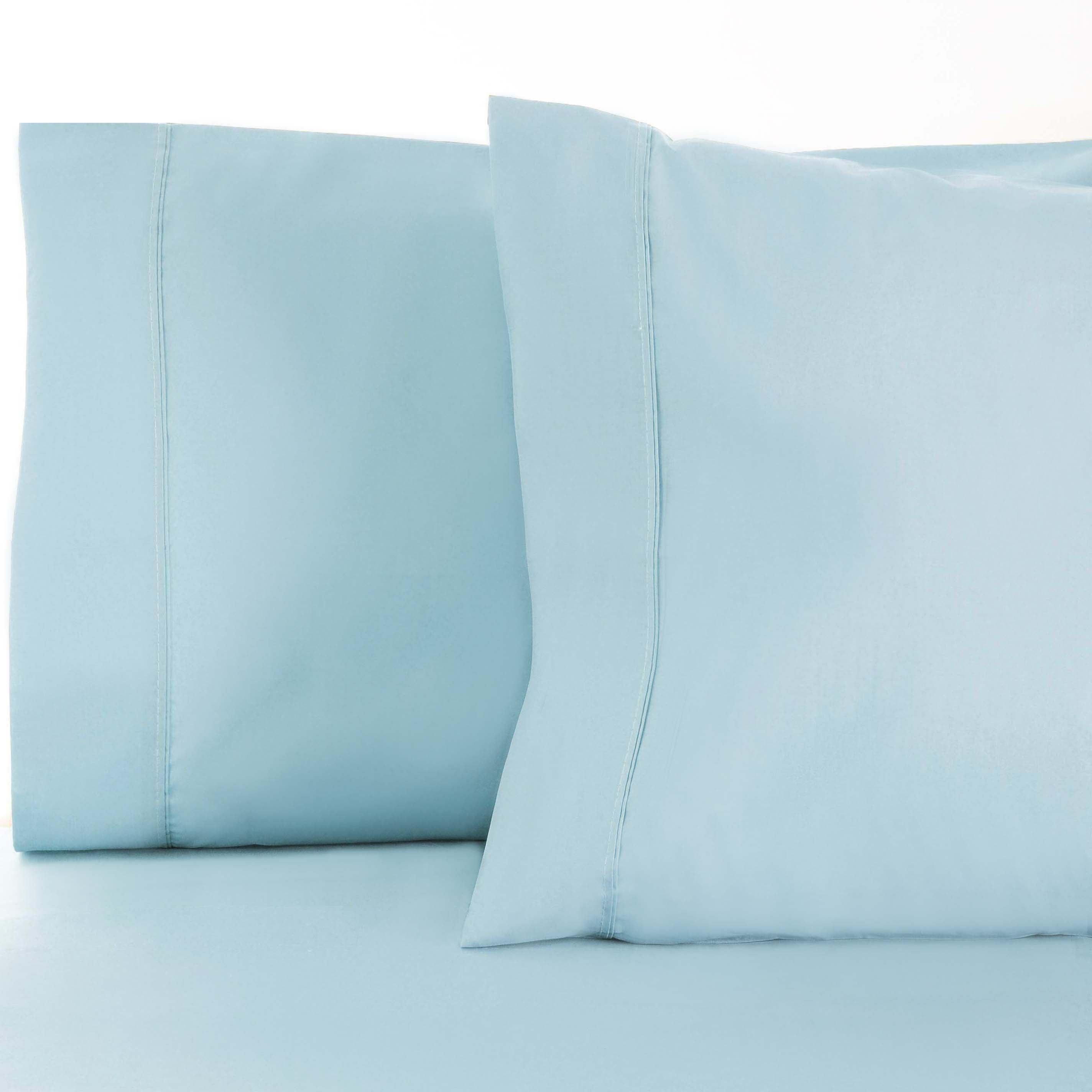 Cotton Blend 600 Thread Count Solid Pillowcase Set of 2 - Pillowcases by Superior Brand