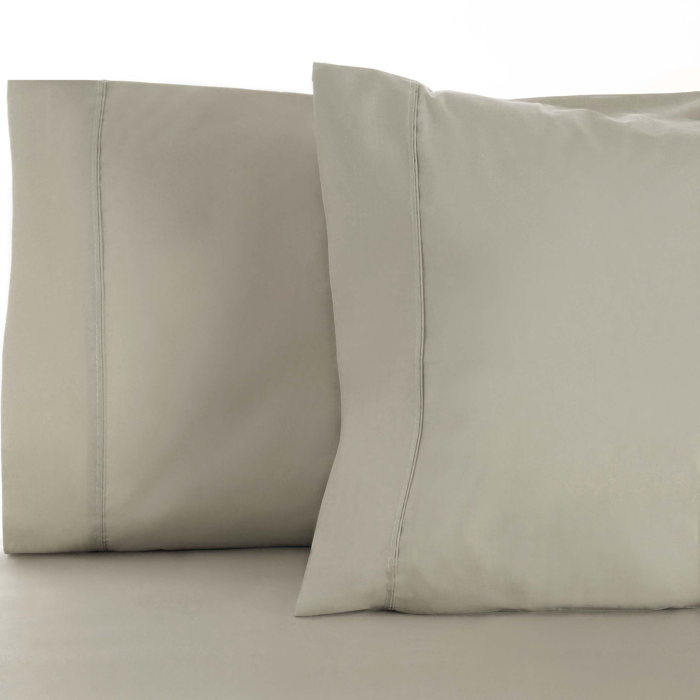 Cotton Blend 600 Thread Count Solid Pillowcase Set of 2 - Pillowcases by Superior Brand