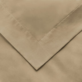 Superior Premium 650 Thread Count Egyptian Cotton Solid Duvet Cover Set - Linen