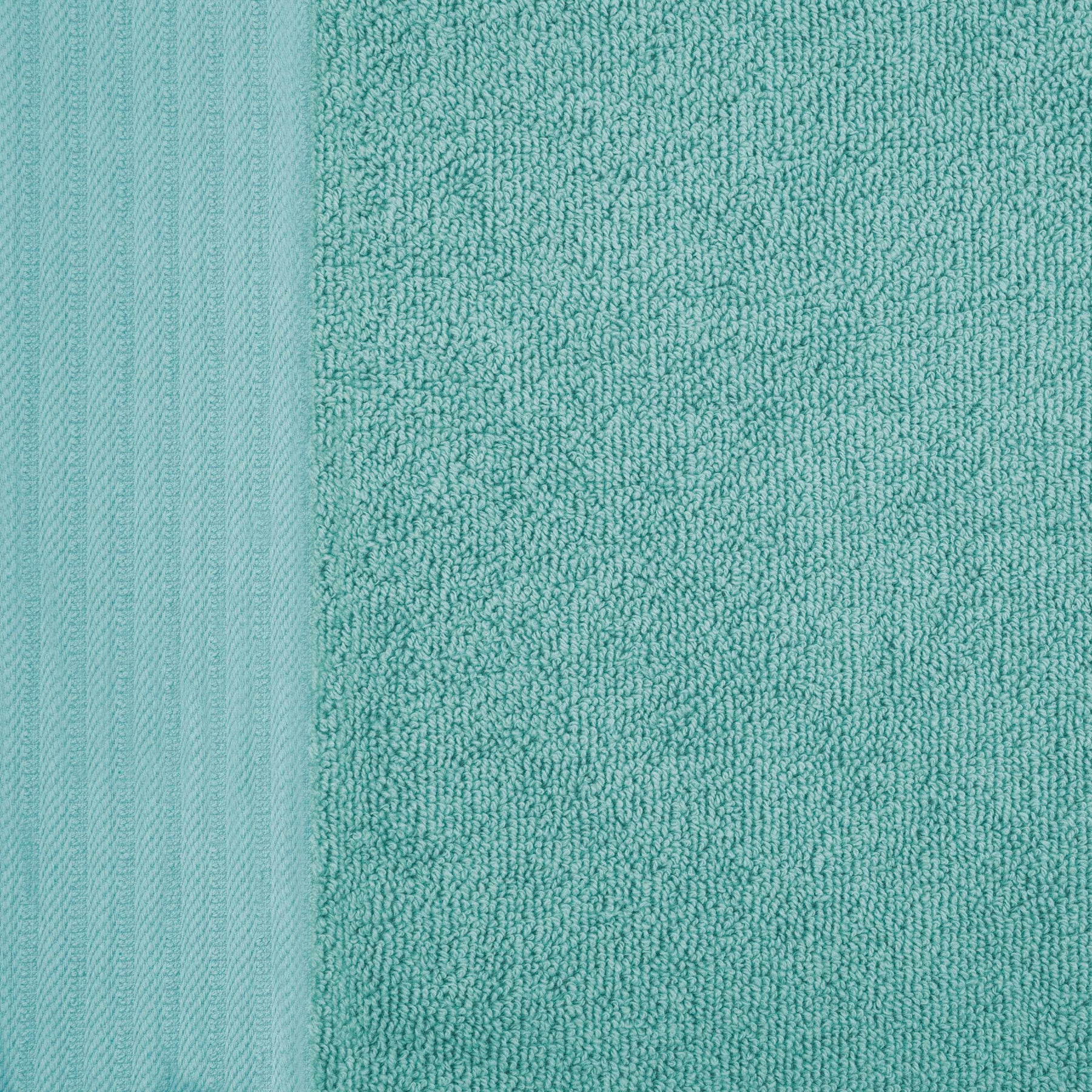 Premium Turkish Cotton Jacquard Herringbone and Solid 6-Piece Hand Towel Set -  Cascade
