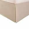 Microfiber Wrinkle-Free Solid 15-Inch Drop Bed Skirt - Taupe