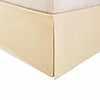 Microfiber Wrinkle-Free Solid 15-Inch Drop Bed Skirt - Beige