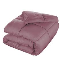  Superior Solid All Season Down Alternative Microfiber Comforter - Mauve