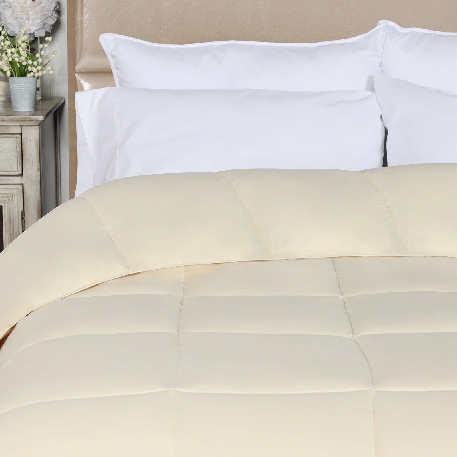 Brushed Microfiber Down Alternative Medium Weight Solid Comforter - Comforter by Superior Brand