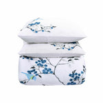 100% Cotton Cherry Garden Embroidered Duvet Cover Set - Duvet Cover Set by Superior Brand