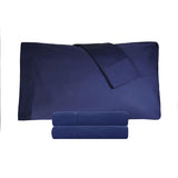 Cotton Percale 300 Thread Count Solid 2 Piece Pillowcase Set - Pillowcases by Superior Brand