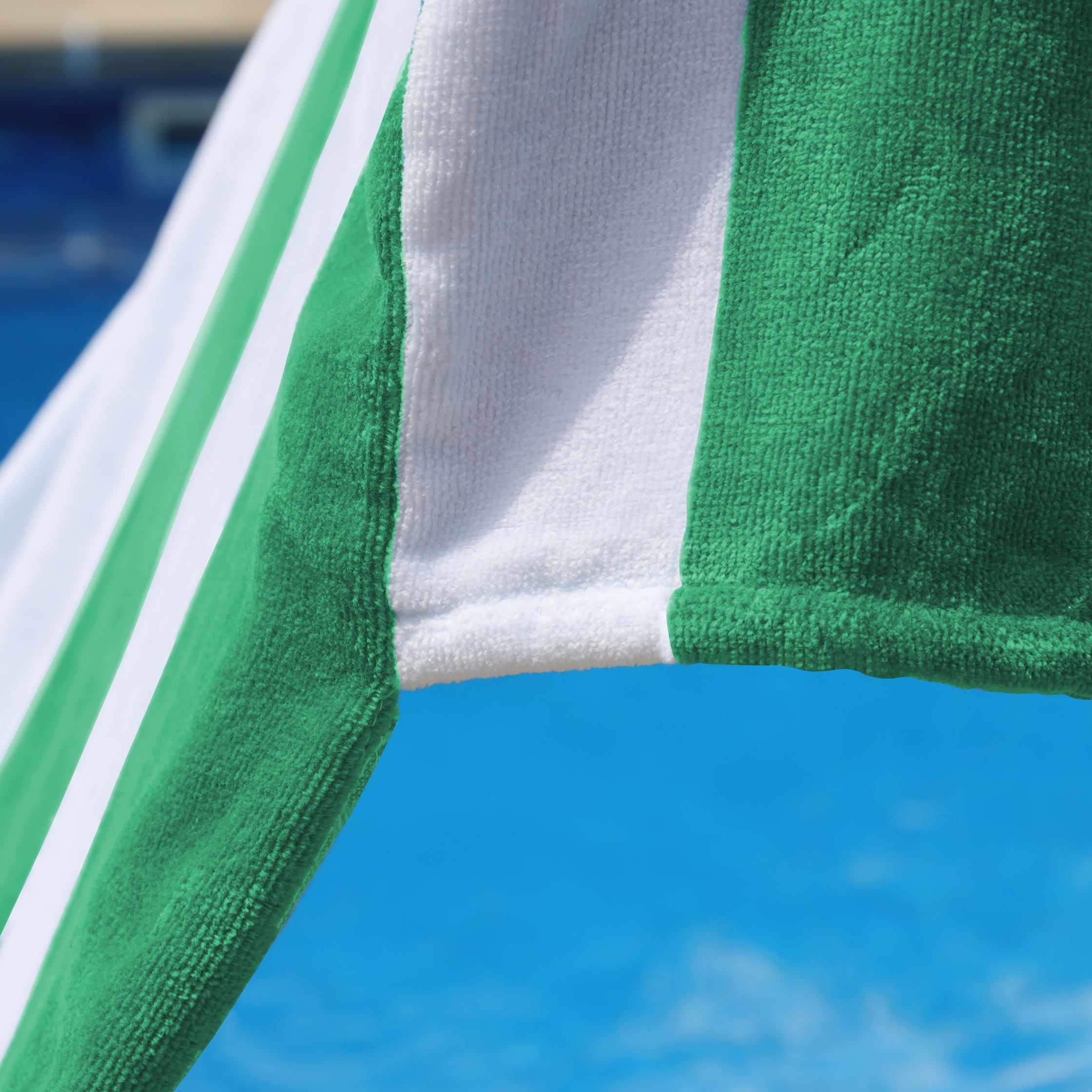 Cabana Striped Cotton Standard Size Chaise Lounge Chair Cover Set - Lounge Chair Cover by Superior Brand