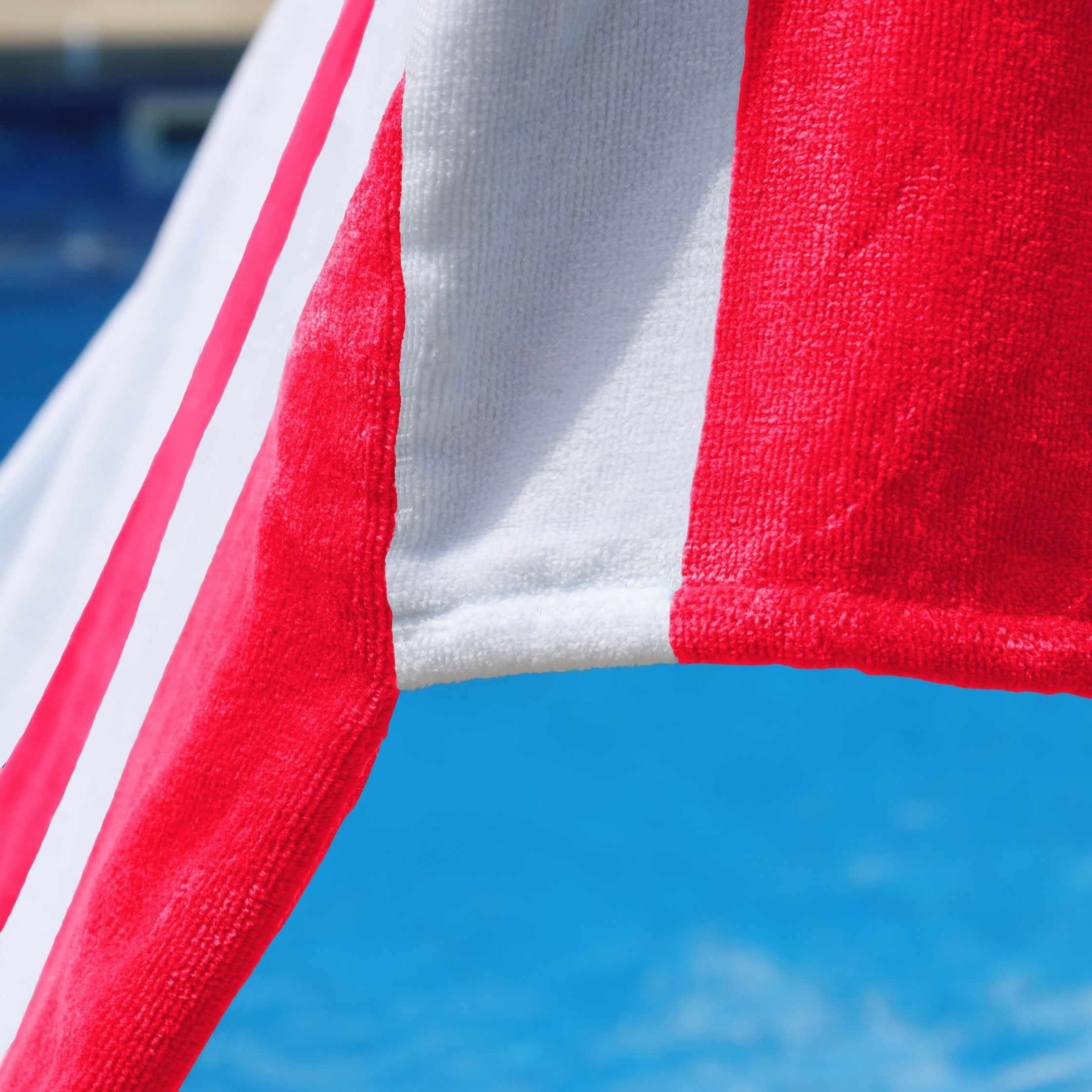 Cabana Striped Cotton Standard Size Chaise Lounge Chair Cover Set - Lounge Chair Cover by Superior Brand