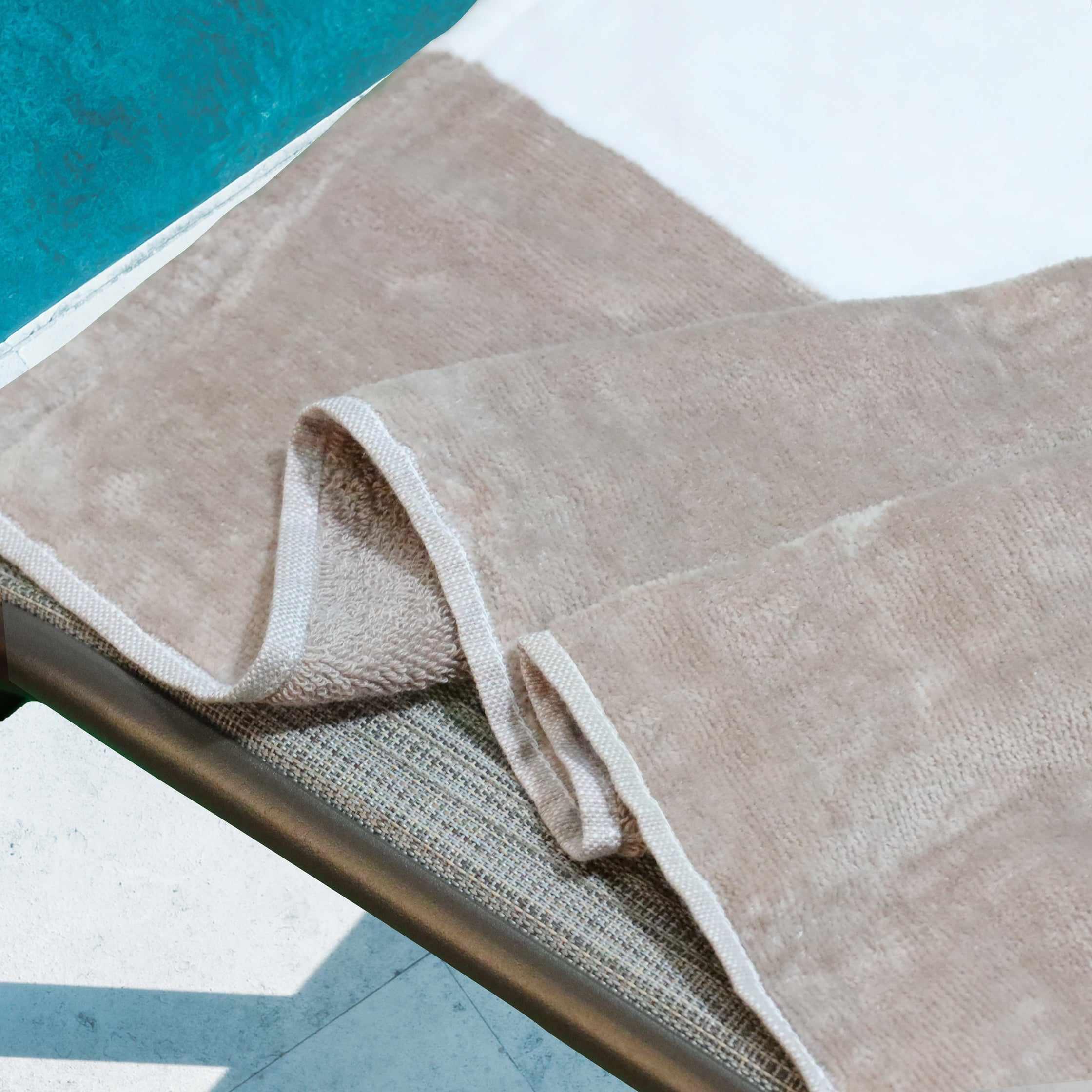 Cabana Striped Cotton Standard Size Chaise Lounge Chair Cover Set - Lounge Chair Cover by Superior Brand