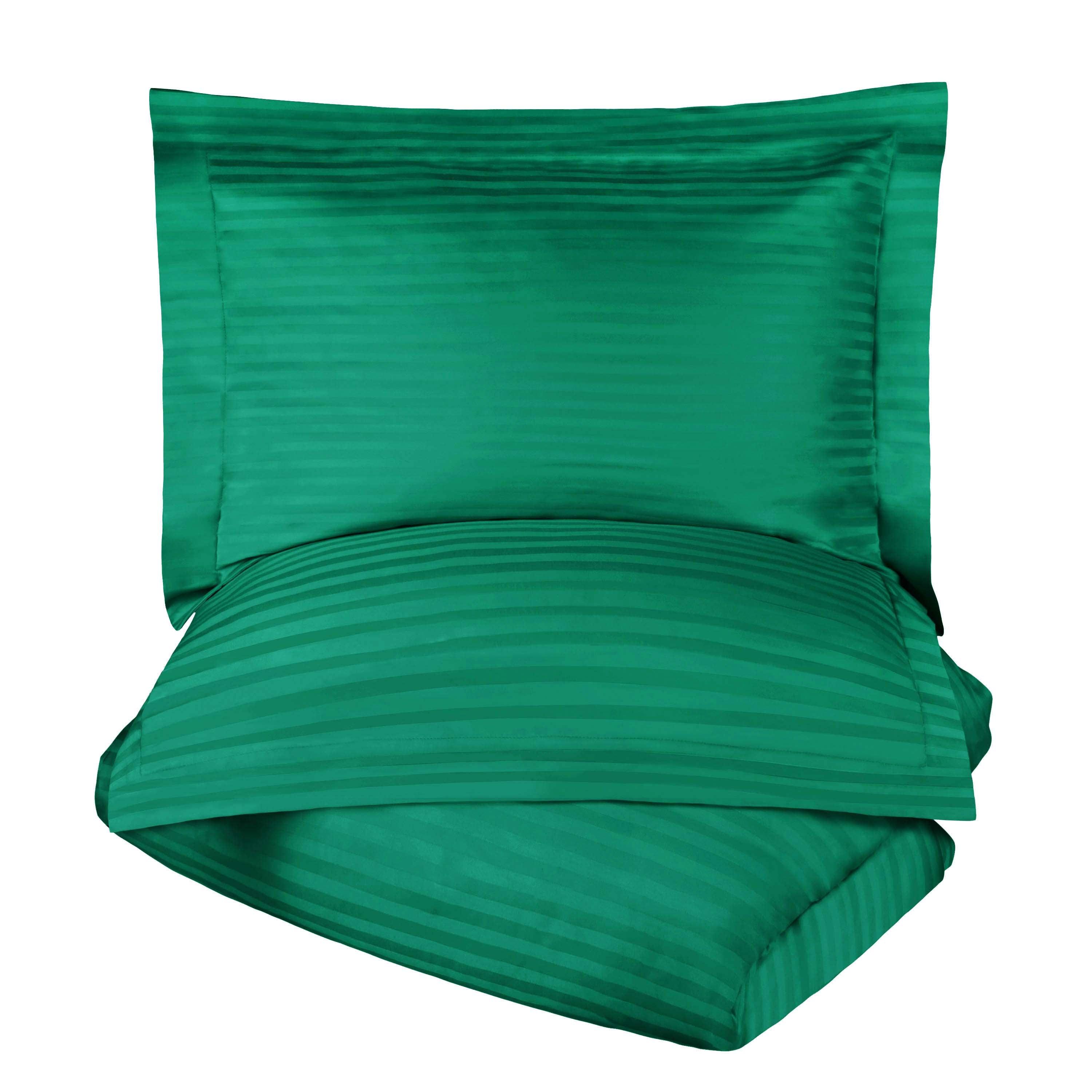 Egyptian Cotton 300 Thread Count Stripe Duvet Cover - Egyptian Cotton Duvet Cover Set by Superior Brand