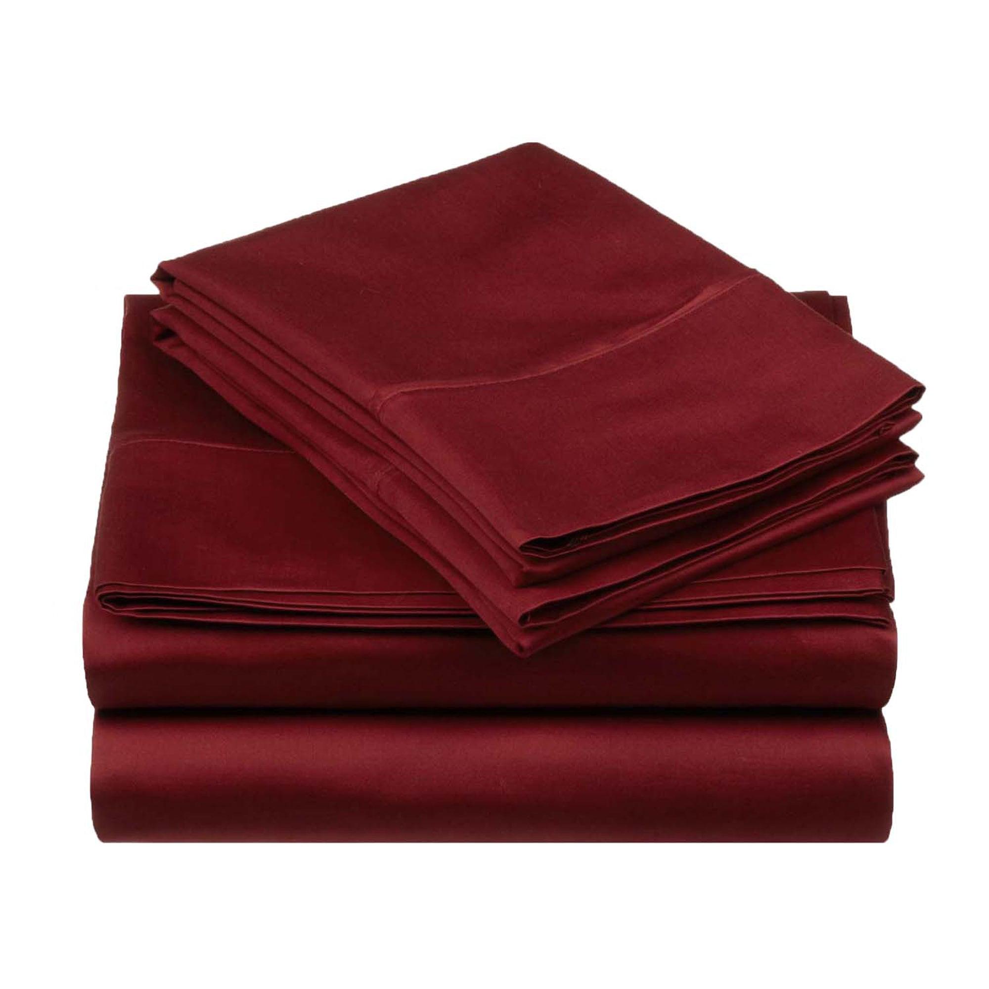 530 Thread Count Egyptian Cotton Sateen Bed Sheet Set - Egyptian Cotton Sheet Set by Superior Brand