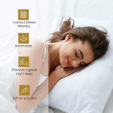 530 Thread Count Egyptian Cotton Sateen Bed Sheet Set - Egyptian Cotton Sheet Set by Superior Brand