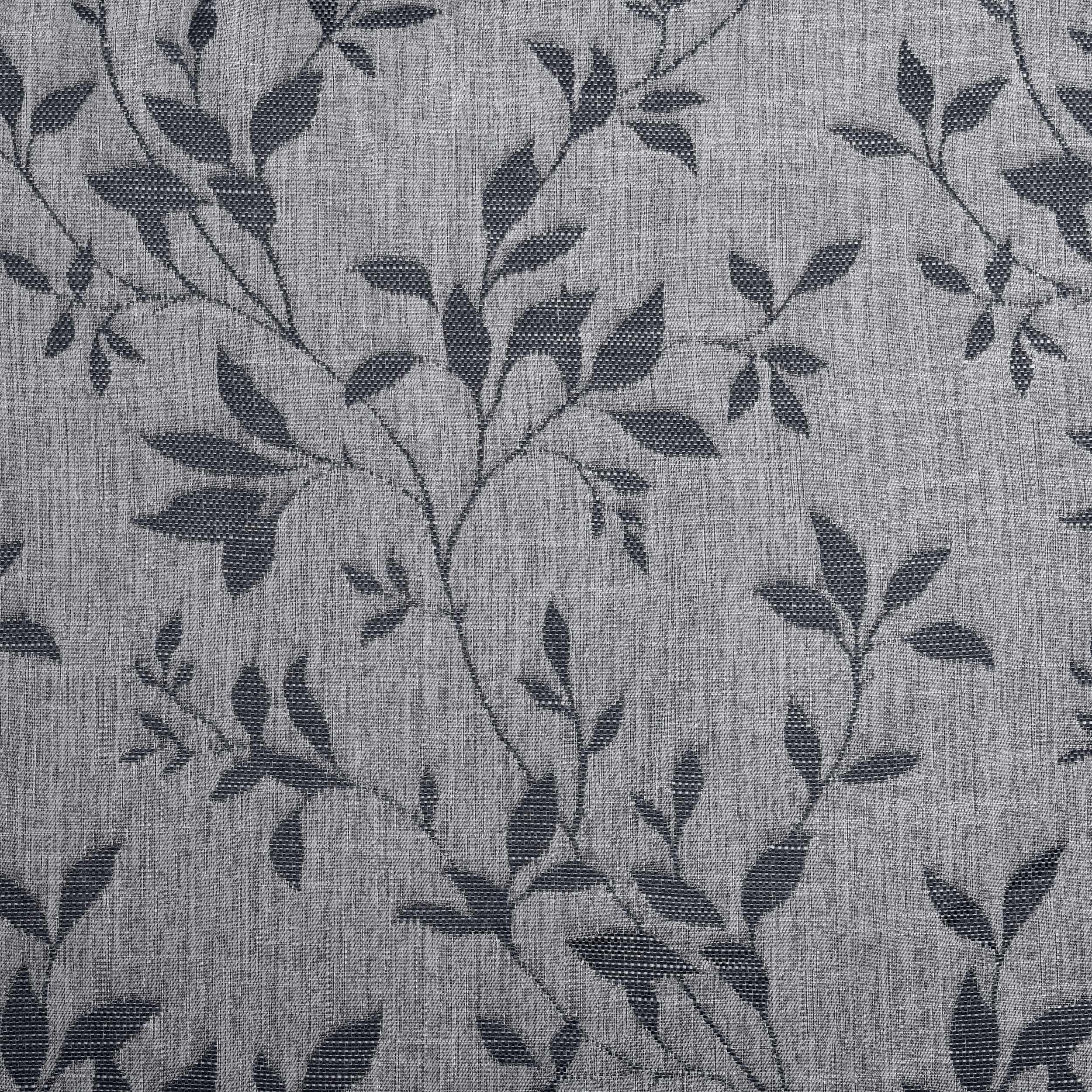 Ghera Jacquard Curtain Panel Set with Grommet Top Header - Semi Sheer Curtains by Superior Brand