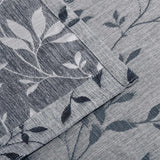 Ghera Jacquard Curtain Panel Set with Grommet Top Header - Semi Sheer Curtains by Superior Brand