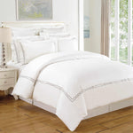 100% Cotton Lorenz Embroidered Duvet Cover Set - Duvet Cover Set by Superior Brand