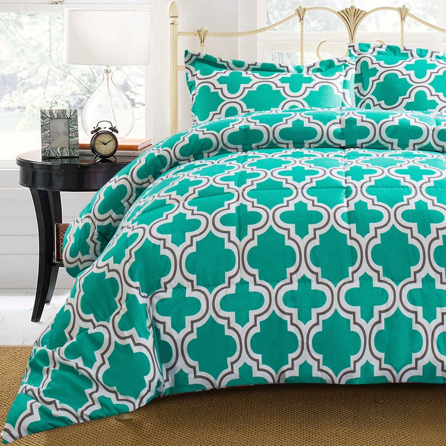 Moroccan Trellis Microfiber Comforter Set - Comforter Set by Superior Brand