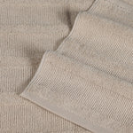 Roma Cotton Ribbed Textured Soft Absorbent 3 Piece Assorted Towel Set - Towel Set by Superior Brand