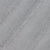 Roma Cotton Ribbed Textured Soft Absorbent 3 Piece Assorted Towel Set - Towel Set by Superior Brand