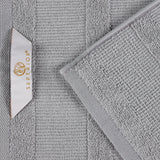 Roma Cotton Ribbed Textured Soft Absorbent 3 Piece Assorted Towel Set - Towel Set by Superior Brand