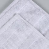 Roma Cotton Ribbed Textured Soft Absorbent 3 Piece Assorted Towel Set - Towel Set by Superior Brand
