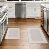 Rome Modern Non-Slip Machine Washable Bath Rug Set - Bath Rugs by Superior Brand