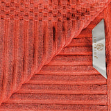 Soho Cotton Ribbed Textured Absorbent Hand and Bath Towel Set - Towel Set by Superior Brand