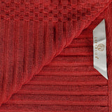 Soho Cotton Ribbed Textured Absorbent Hand Towel and Bath Sheet Set - Towel Set by Superior Brand