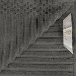 Soho Cotton Ribbed Textured Absorbent Hand Towel and Bath Sheet Set - Towel Set by Superior Brand