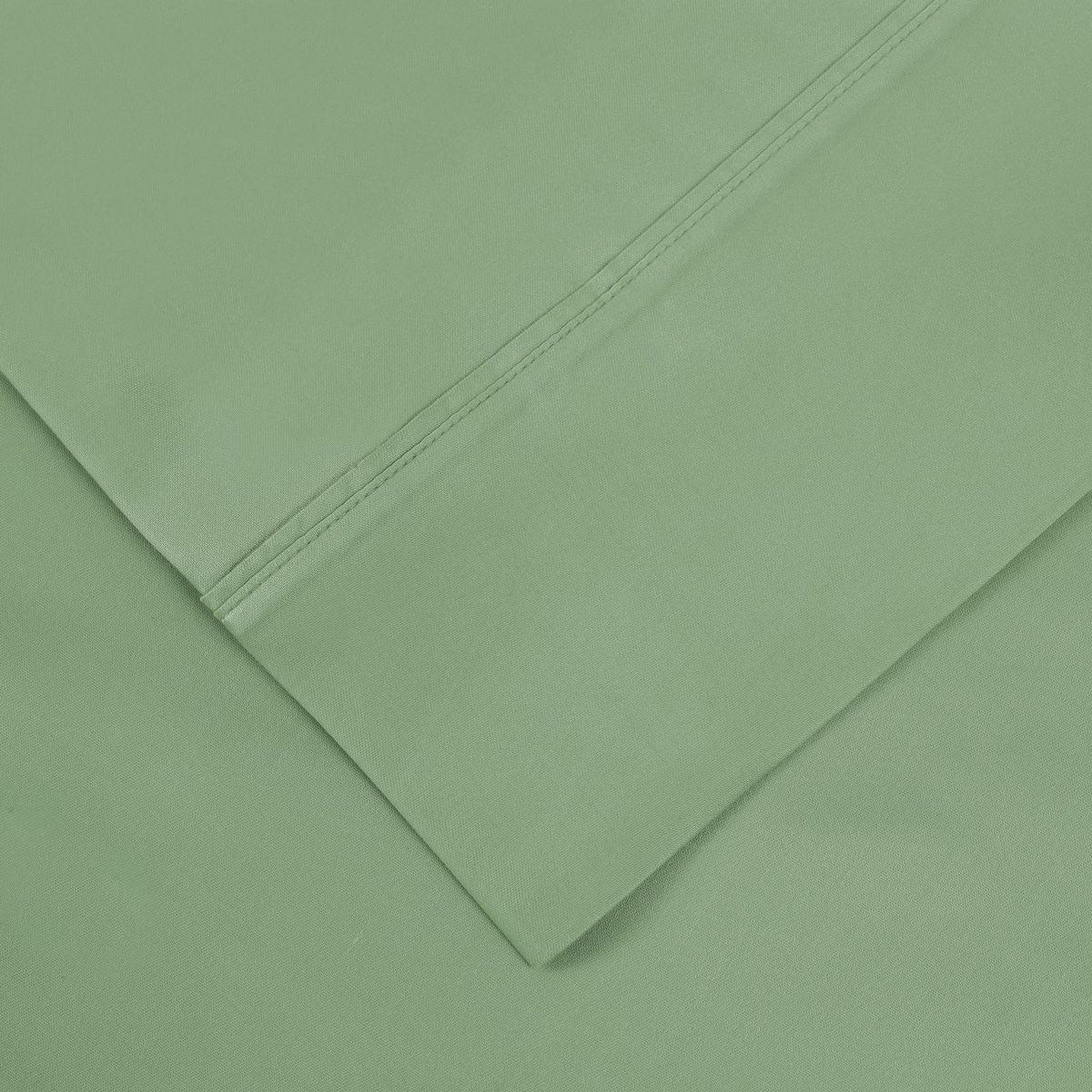 Superior 1000 Thread Count Lyocell Blend Wrinkle Resistant Solid Sheet Set - Sage